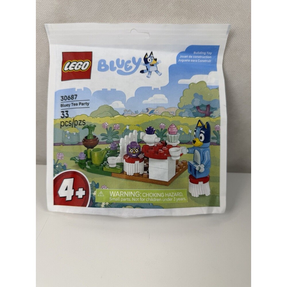 LEGO Bluey: Bluey Tea Party Polybag (30687) - Brand New & Sealed!
